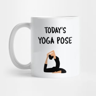 Today's Yoga Pose - King Pigeon Mug